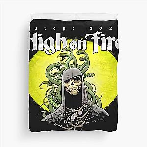 original high on fire Duvet Cover