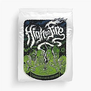 High on Fire Duvet Cover