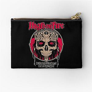 High on Fire Zipper Pouch