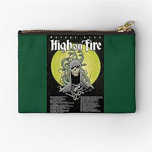 High On Fire Band Music Punk Tiour 2022 Zipper Pouch