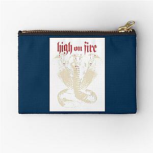 High On Fire Zipper Pouch