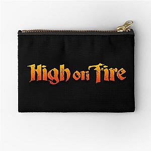 High on Fire Merch Zipper Pouch