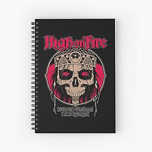 High on Fire Spiral Notebook