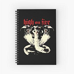 original high on fire Spiral Notebook