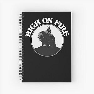 High On Fire Spiral Notebook