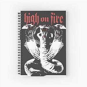 High on Fire Classic Spiral Notebook