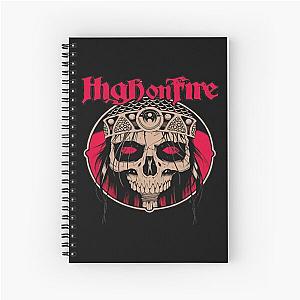 original high on fire Spiral Notebook