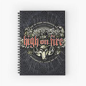 High on Fire - Live From The Relapse Contamination Festival album 2005 Spiral Notebook