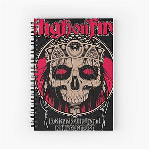 High On Fire Spiral Notebook