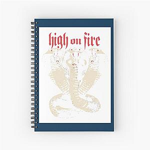 High On Fire Spiral Notebook