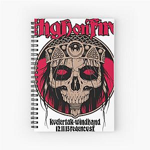 High On Fire Spiral Notebook