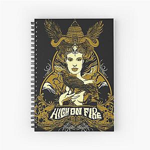 High on fire Spiral Notebook