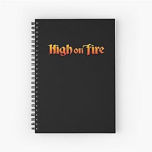 High on Fire Merch Spiral Notebook