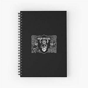 high on fire Spiral Notebook