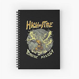 High On Fire Spiral Notebook