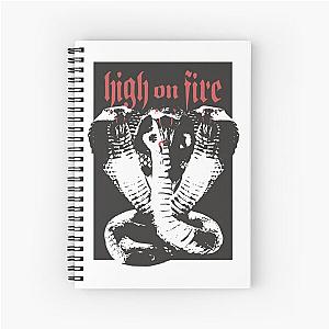 High on Fire Spiral Notebook