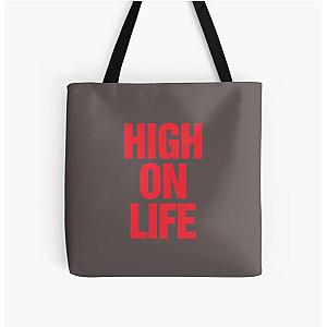 High On Life All Over Print Tote Bag