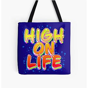 High On Life All Over Print Tote Bag