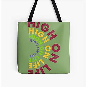 high on life 2.0 All Over Print Tote Bag