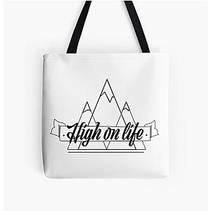 High on Life All Over Print Tote Bag