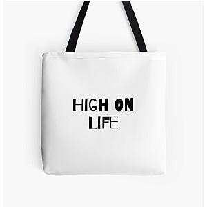 High On Life All Over Print Tote Bag