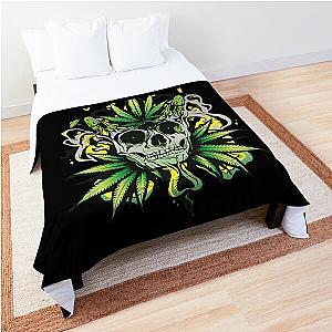 High on life design for a Canabis lover Comforter