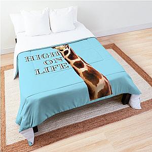 High on Life Giraffe Comforter