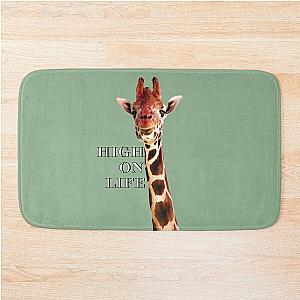 High on Life Giraffe Bath Mat