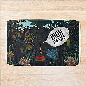 High on life - Jungle Artwork Bath Mat