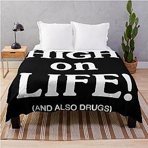 High on life   Throw Blanket