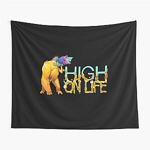 of High on life- Game Tapestry