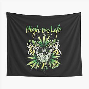 High on life design for a Canabis lover Tapestry