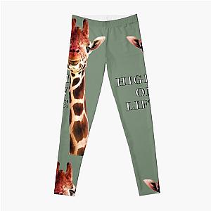 High on Life Giraffe Leggings