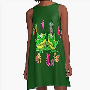 High On Life A-Line Dress