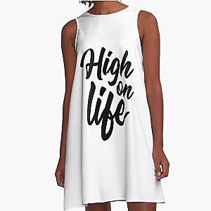 High on Life A-Line Dress