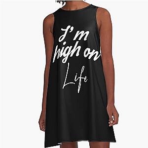 High on life A-Line Dress