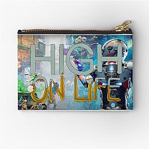 high on life Zipper Pouch