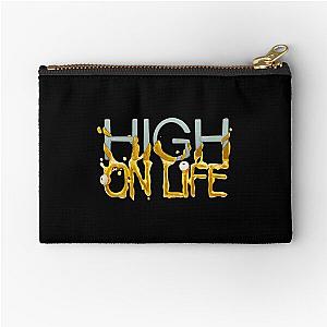 High on Life Zipper Pouch