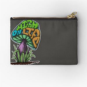 High on Life - The Story of a Mushroom Zipper Pouch