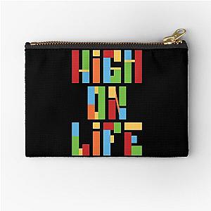 High on Life Zipper Pouch