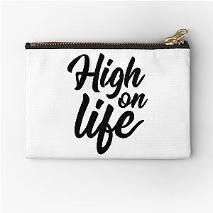 High on Life Zipper Pouch