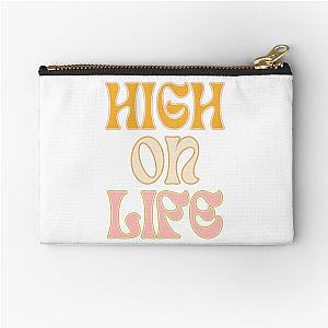 High On Life Zipper Pouch