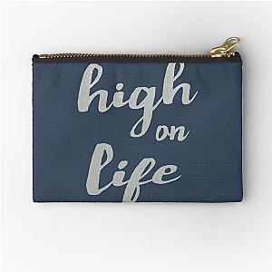 High on Life Zipper Pouch