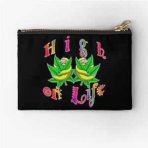 High On Life Zipper Pouch