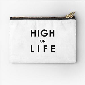 HIGH on LIFE T-shirt. Limited edition design! Zipper Pouch