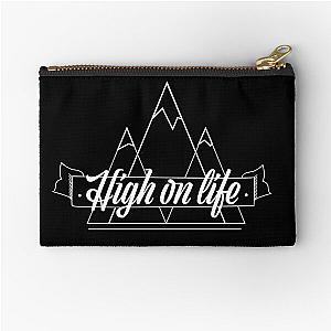 High on Life Zipper Pouch