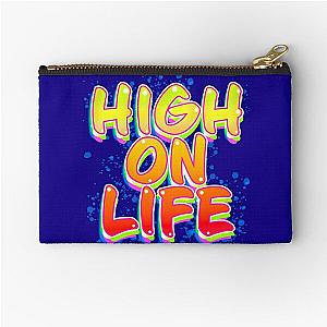 High On Life Zipper Pouch