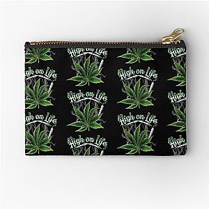 HIGH ON LIFE Zipper Pouch