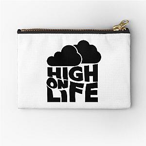 high on life merch logo Zipper Pouch