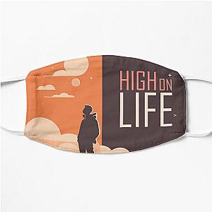 High on Life - High on life t-shirt - high on life sticker - high on life  Flat Mask